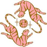 Pink Tiger On The Wharf