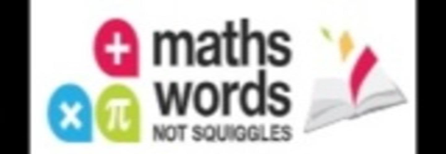 Math Words Not Squiggles cover photo