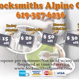 Locksmiths Alpine CA