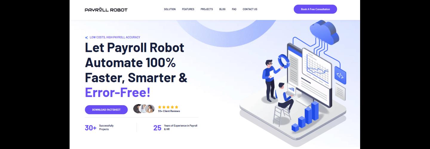 Payroll Robot cover photo