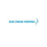 Blue Streak Painting