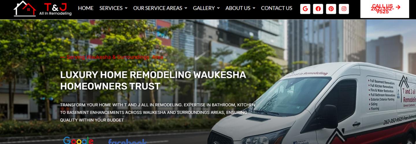 T and J All In Remodeling cover photo