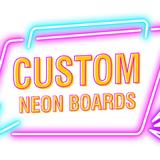 Custom Neon Boards - Lighting Stores in Lewisville