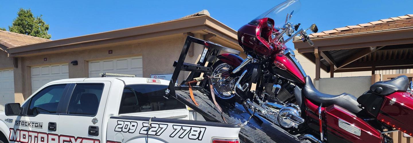 Stockton Motorcycle Towing cover photo