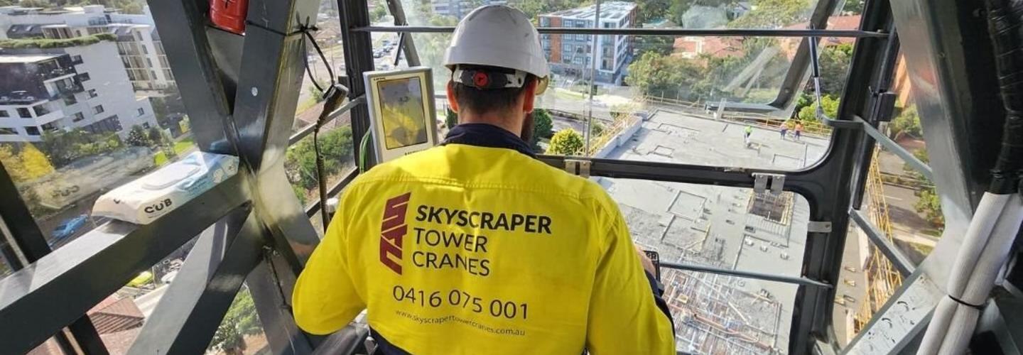 Skyscraper Tower Cranes cover photo