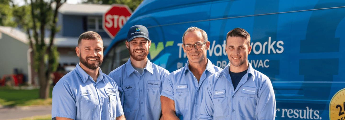 The Waterworks Plumbing, Drain, Heating & Cooling cover photo