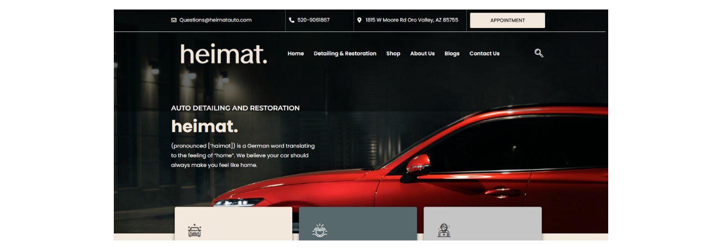 Heimat Auto Detailing and Restoration
