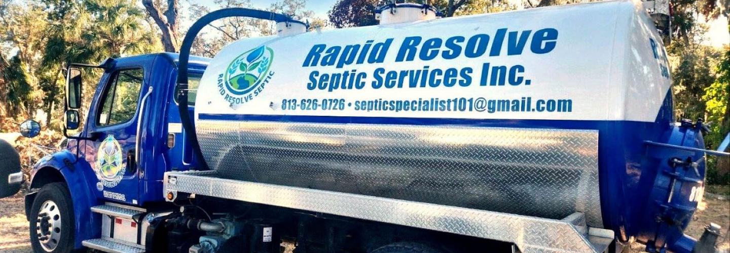 Rapid Resolve Septic Services Inc cover photo