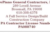 DePiano General Contractors inc - Home Builders & Building Contractors in Broomall