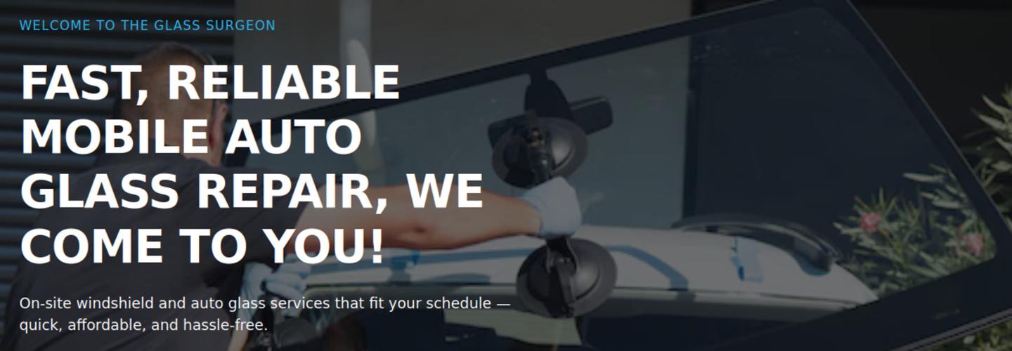 The Glass Surgeon cover photo