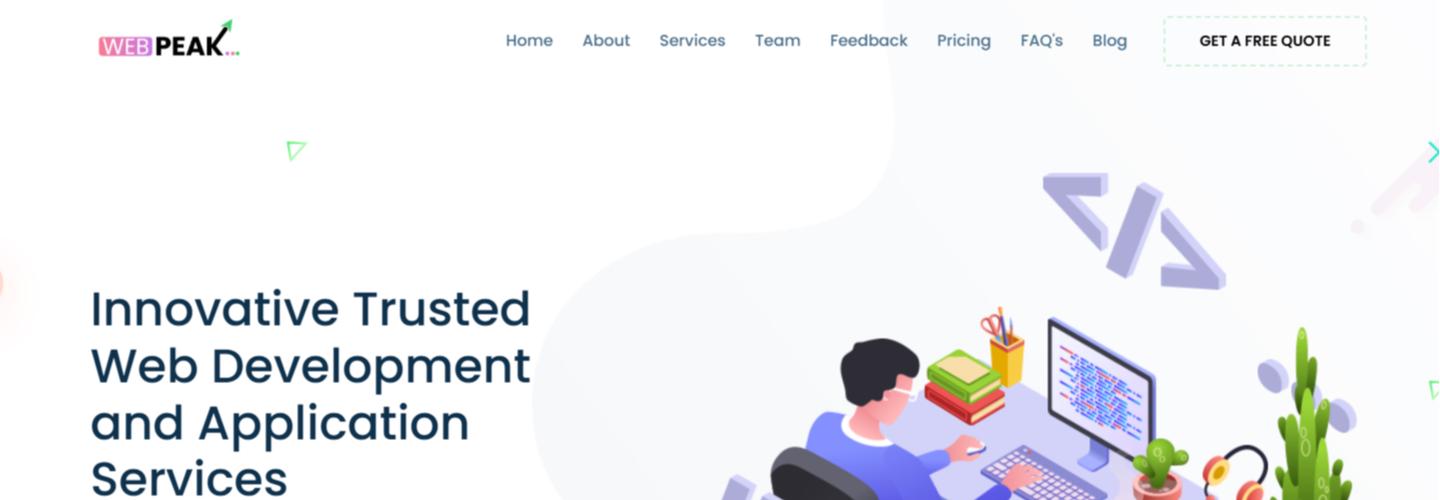 WEBPEAK – Website & Application Development - Digital Marketing cover photo