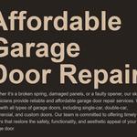 Affordable Garage Door Repair - photo 1