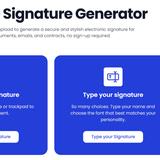 Online Signature Generator - Business Financing in Los Angeles