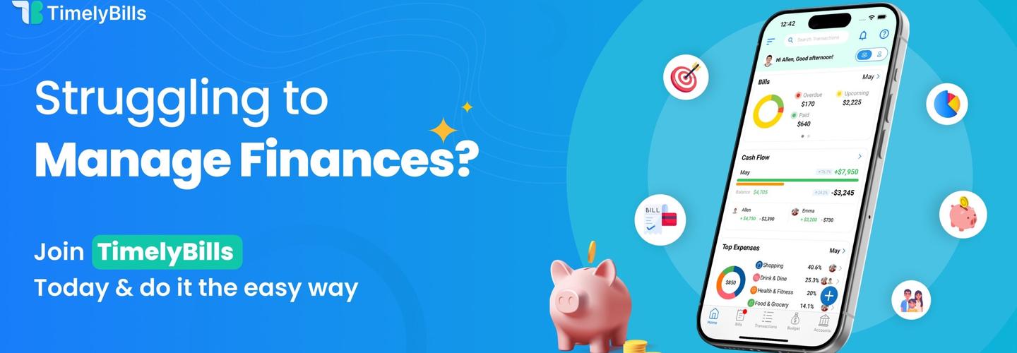  Your All-in-One Budget & Bill Reminder App – TimelyBills.app cover photo