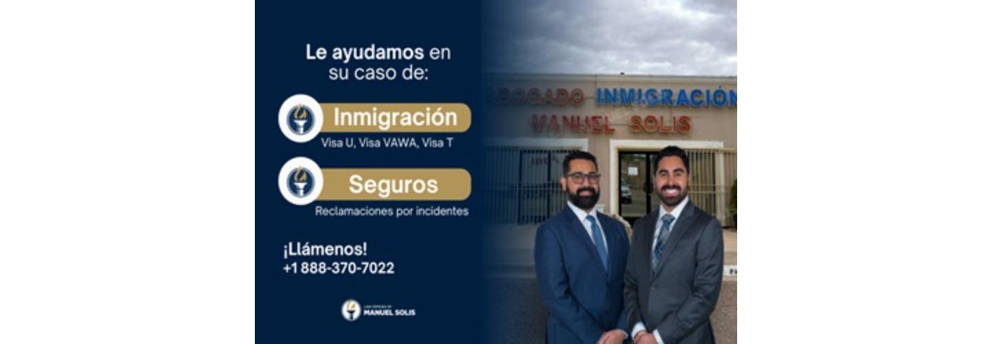 Abogado de Inmigración Manuel Solis cover photo