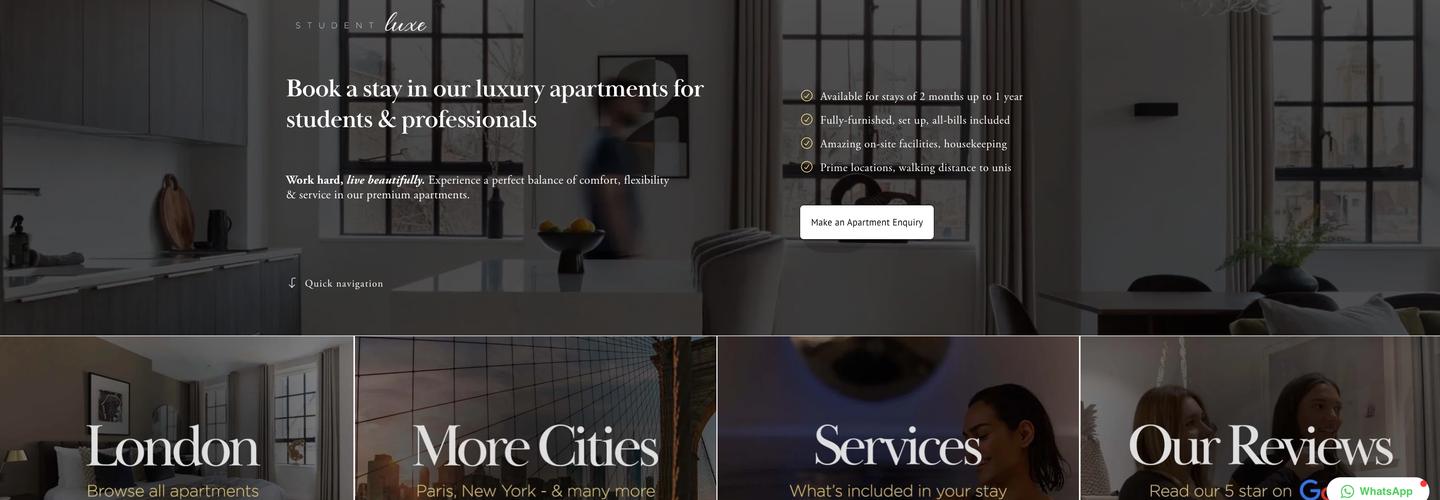 Student Luxe cover photo