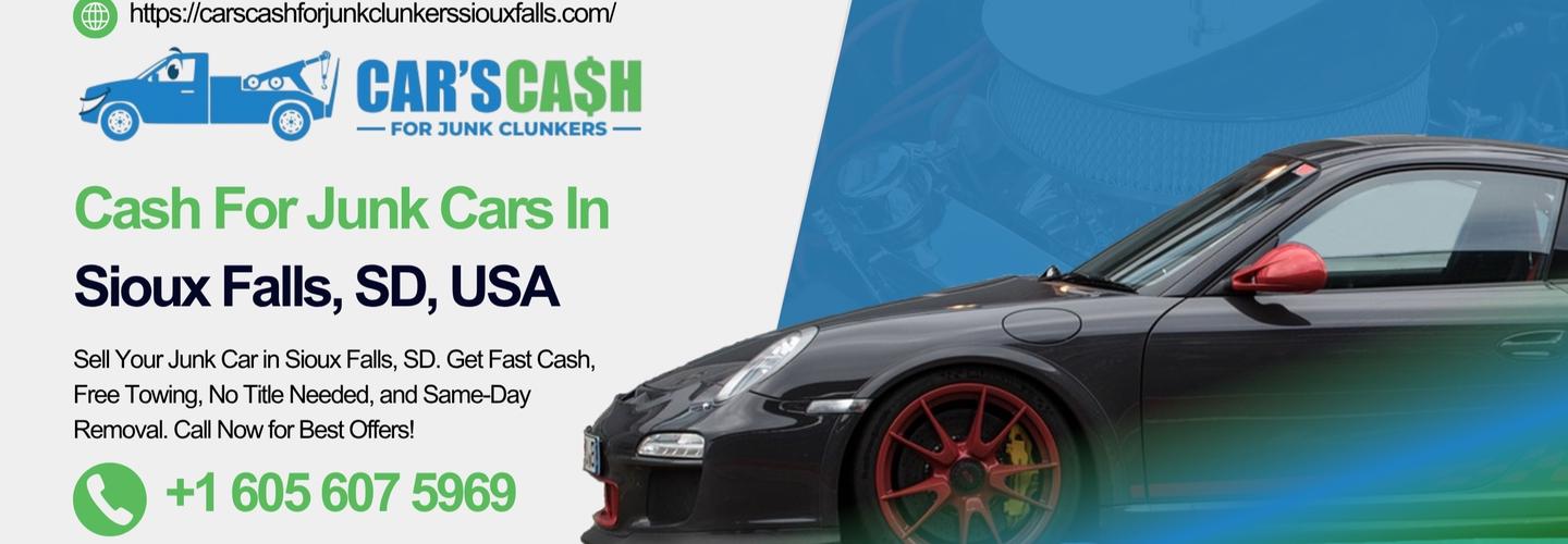 Cars Cash For Junk Clunkers, Sioux Falls cover photo