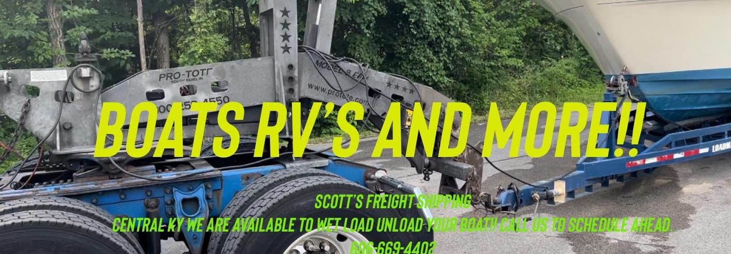 Scott's Freight Shipping & Heavy Haul Service cover photo