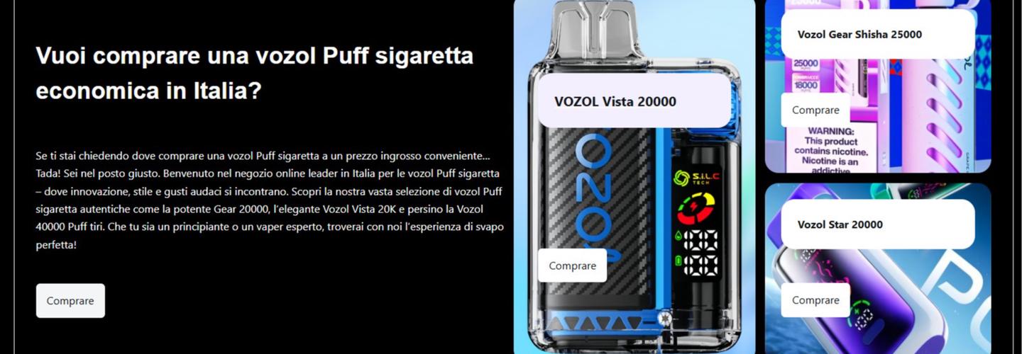 Puff Vozol Italia cover photo