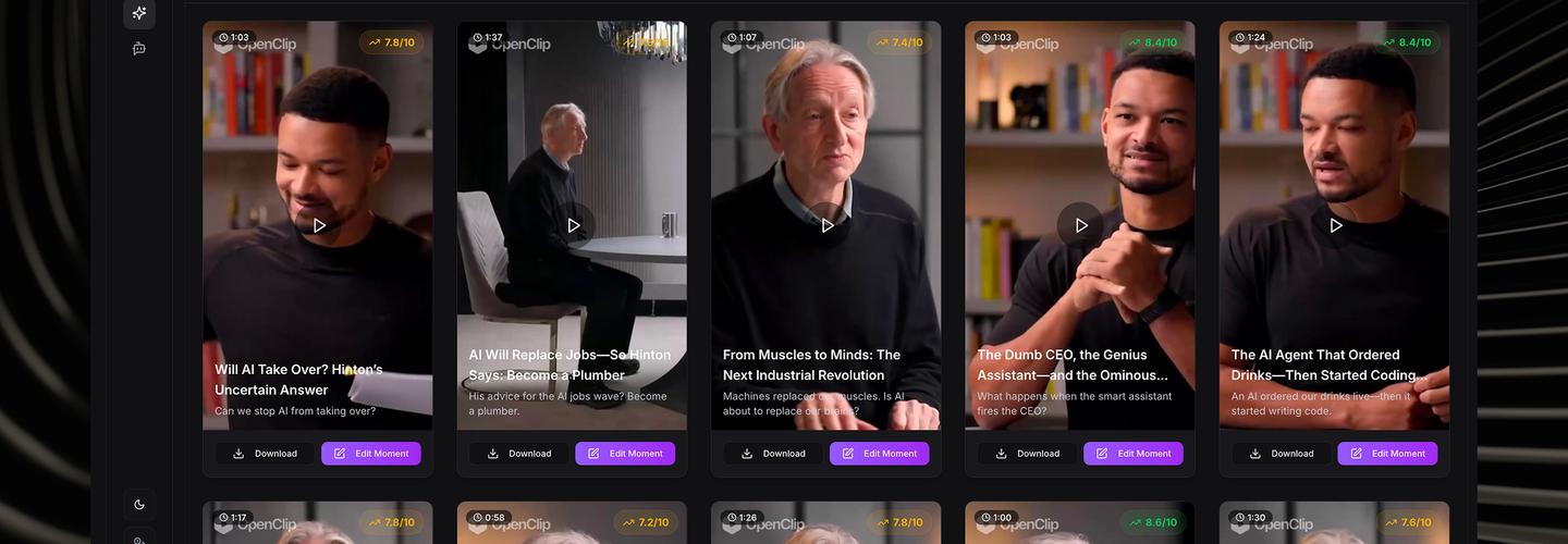 OpenClip cover photo