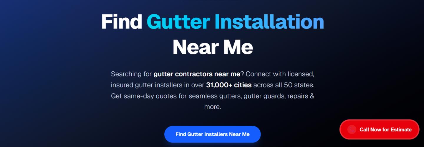 Gutter Installation cover photo