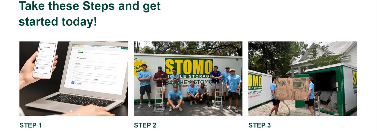 Stomo Mobile Storage & MoveMo Loading cover photo