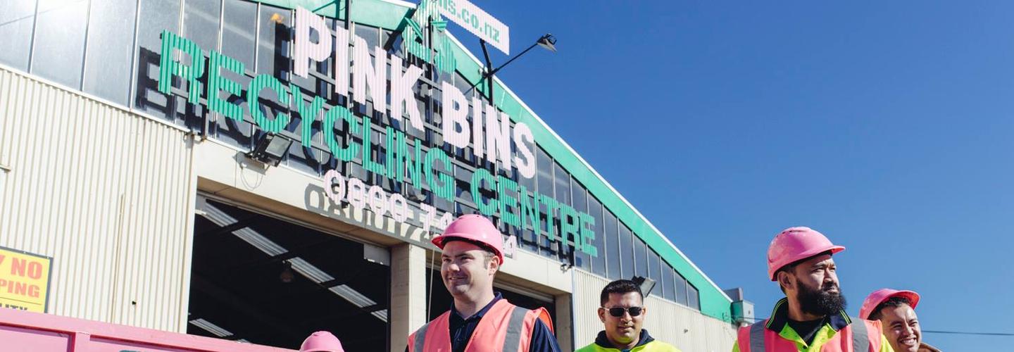 Pink Bins cover photo