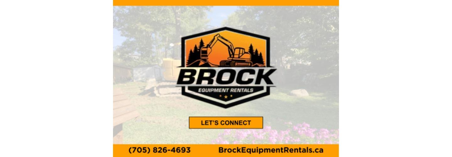 Brock Equipment Rentals & Construction - Kawartha Lakes cover photo