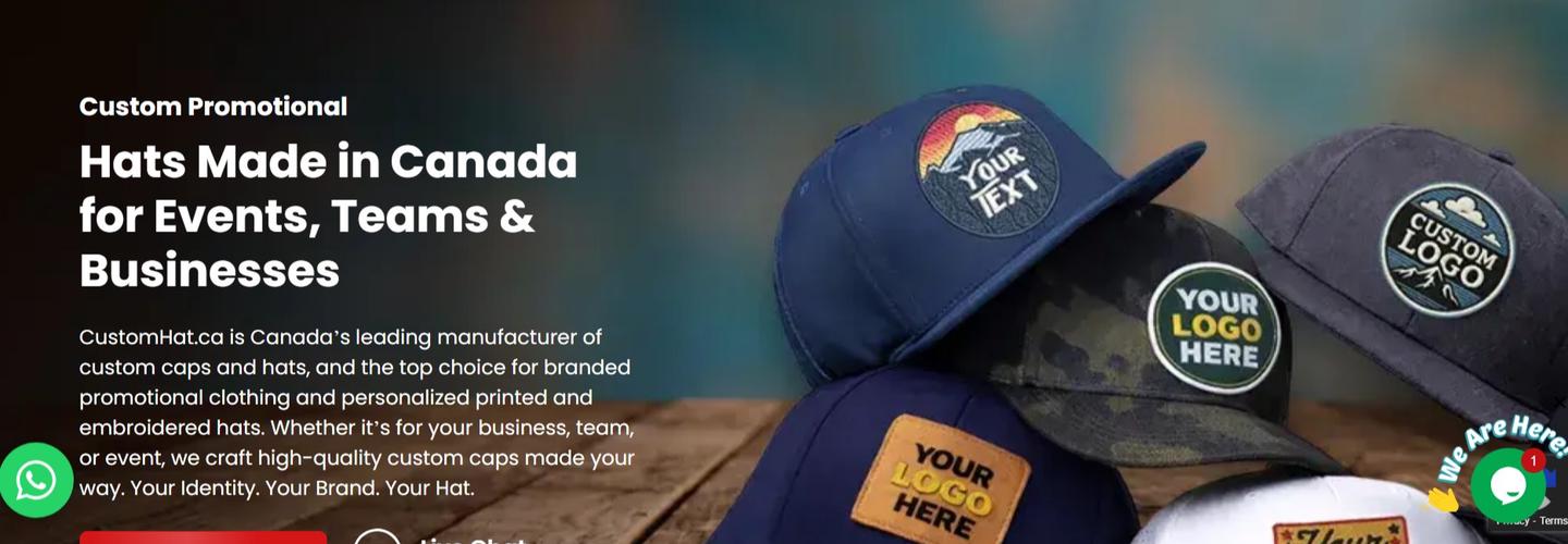 Custom Hat Makers in Canada cover photo