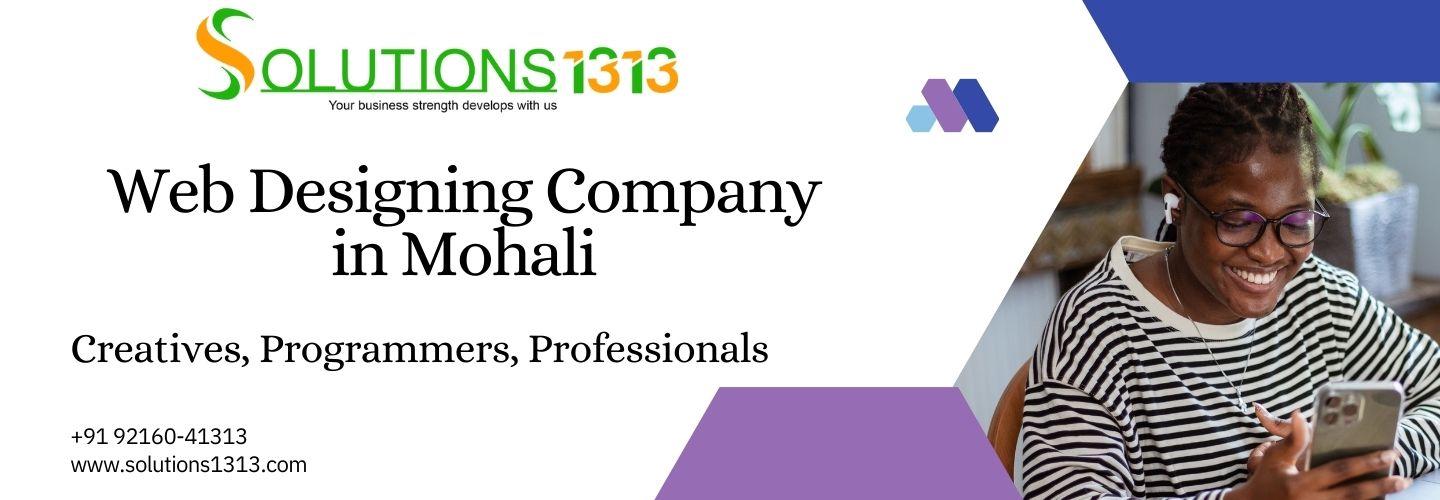 Web Design Company Mohali - Web Design & Development in Sahibzada Ajit Singh Nagar