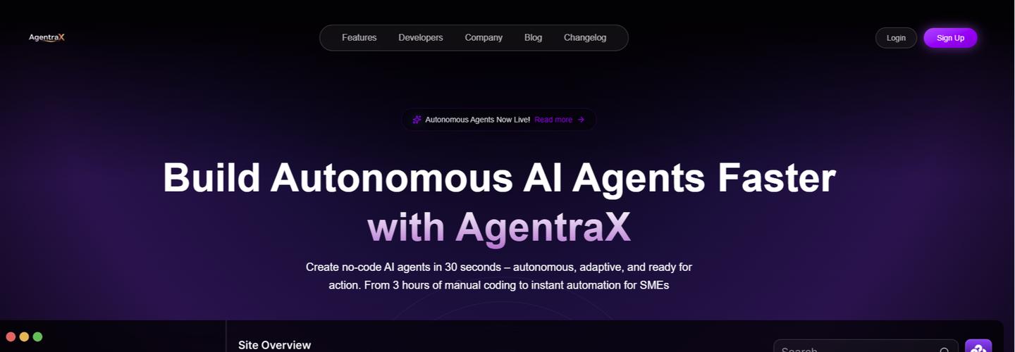 Agentrax cover photo