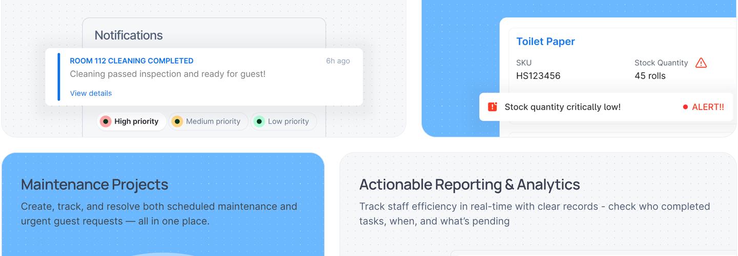 InnCrew - Property Management System cover photo