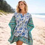 Indian Motifs  - Womens Cotton Kimono - photo 1