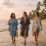 Indian Motifs  - Womens Cotton Kimono - photo 2